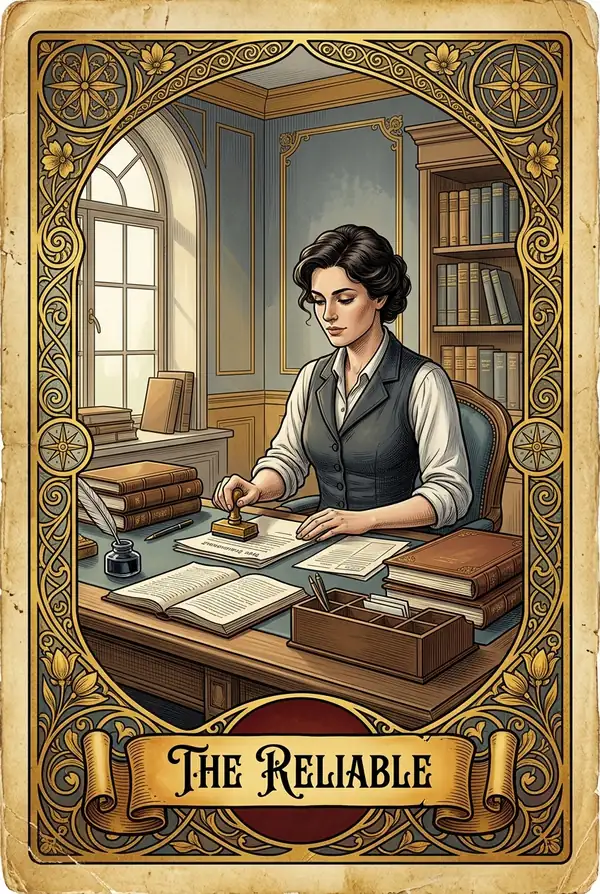 Personality Number 4 - The Reliable